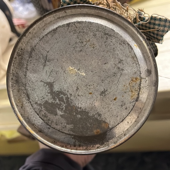 Antique primitive bokar coffee supreme decorative can - Picture 4 of 4